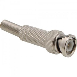Conector Bnc Fixo Com Mola Sem Parafuso  - 36604