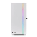 Gabinete Gamer Thermaltake H700 TG SNOW, Painel frontal RGB, Lateral de vidro, MID-Tower, 2 x fans 120mm, Branco - CA-1