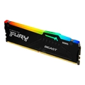 Memória Ddr5 16gb 6000mhz Fury Beast RGB - Kf560c36bbe2a-16