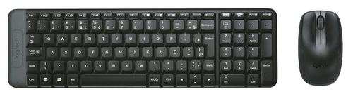 Kit Teclado e Mouse Logitech MK345 Confort, Membrana, Sem Fio, ABNT2 - 920-007821