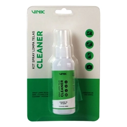 Kit Spray Limpa Telas 60ml + Flanela Vk Cleaner Vinik - Vkkit60