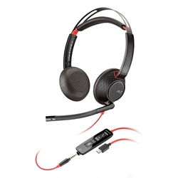 Headset Poly Blackwire 5220 Stereo Usb-a - 80r97aa