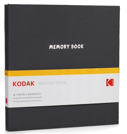 Álbum 33X33 P/20F.  Autocolante - kodak