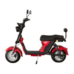 Scooter Bicicleta Eletrica Wx-11 Wehawk 1000w Bat 60v 20ah 2 Lugares vermelho bordo