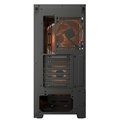 Gabinete Gamer Cougar Airface 180 ARGB, ATX Mid Tower, Vidro Temperado, 3 Fans, Preto, 385VA40.0001