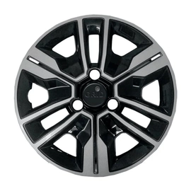 Calota Grid Aro 14 a 880 Ar-pbp-u Renault Kwid Outsider 2023 Preto/prata