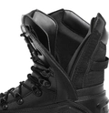 Coturno Militar Acero Couro Tiger Pró Ziper Preto
