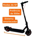 PATINETE ELÉTRICO FOSTON X5 PRO BLUETOOTH 10