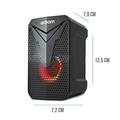 Caixa de Som Gamer Exbom CS-C54 10W LED Space RGB P2 USB 1.2m de Cabo