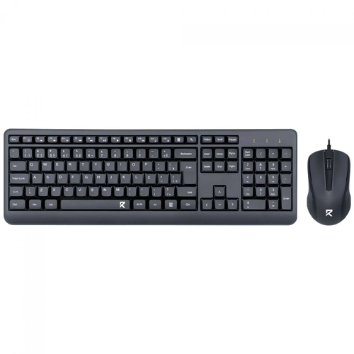 Kit Teclado e Mouse Redragon Office USB Preto - BS-7092