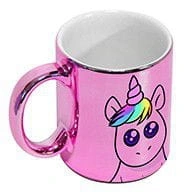 Caneca Espelhada com Estampa Personalizada