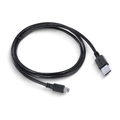 Cabo Usb a 2.0 para Mini Usb b 2.0 - Preto - 1 Metro - Puanm2-1