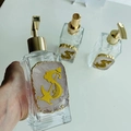 Vidro com valvula e logo em pedra natural - Logo alto relevo inicial ou desenho