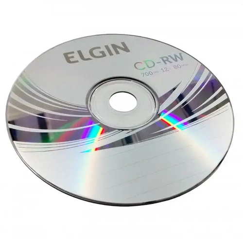 CD-RW C/ LOGOMARCA ELGIN 700/80/12X - UNIDADE
