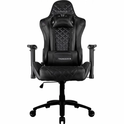 Cadeira Gamer Profissional TGC12 Preta THUNDERX3