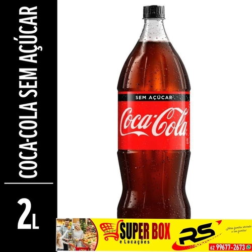 Coca Cola 2 litros zero