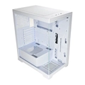 Gabinete Gamer K-mex Aquário Poseidon Branco CG-W1G4 Lateral Em Vidro Sem Fan - CGW1G4RH0010B0X