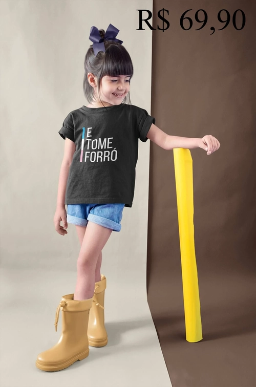Camisa Infantil E Tome Forró