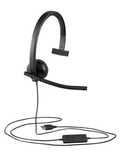 Headset Logitech H570e Mono Usb Para Videoconferência Preto - 981-000570