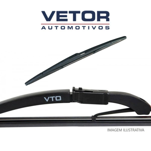 Palheta Limpador De Parabrisa Traseiro Fiat Punto 2008 Em Diante Vto Pvt12r - 30,5cm