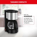 Cafeteira Elétrica Arno Perfectta Inox 600ml Jarra De Vidro 127v