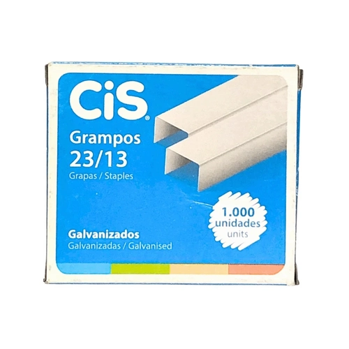 Grampo 23/13 Galvanizado c/1000 Cis