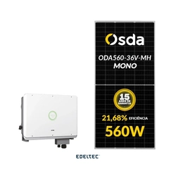 Gerador Edeltec Solar Saj 35,28 Kwp Tri. 220v Solo (25k/560w)