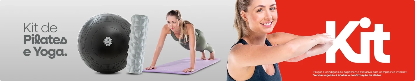 Kit Polates Bola + Tapete + Rolo