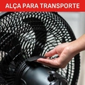 Ventilador De Coluna Arno Essential 40cm 6 Pás 140w Ve2c 110v