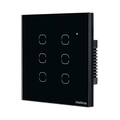 Interruptor Smart Wi-fi Touch 6 Teclas Preto Ews 1006 4850027