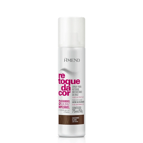 Spray Amend Retoque da Cor Castanho Claro 75ml