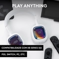 Headset Gamer Sem Fio Logitech G Astro A30, Drivers 40mm, Bluetooth, XB e PC, Branco - 939-001986