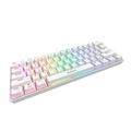 Teclado Gamer Mecânico  Gamdias Hermes E3 RGB USB 2.0 Switch Vermelho Layout ANSI Branco - (US/RED/WH)