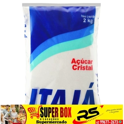 Açucar Cristal Itajà 2kg