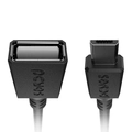 Cabo Adaptador Otg Micro Usb P/ Usb a 2.0 - Preto - 15cm - Pamup-15