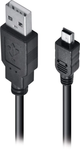 Cabo Usb 2.0 a Macho x Mini Usb Macho 2 Metros Uam5p-2