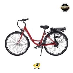 Bicicleta Eletrica Hawk Hw351 350w Wind Bat 36v 7.5ah Red