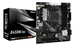 PLACA MÃE AM4 ASROCK - B450M/AC R2.0
