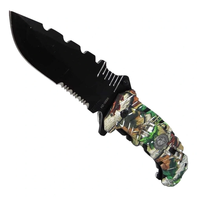 Canivete Camuflado United States Marine Corps HZ0896 (FLORESTA)