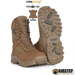 Coturno Militar Airstep Lightness Confort 8627 - Coyote (Sem Zíper)
