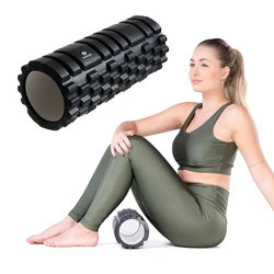 Rolo de Massagem Miofascial Liberação Fortalecimento Muscular Pilates Fitness