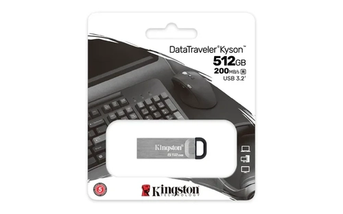 Pen Drive Kingston Kyson 512gb Usb Geração1 Dtkn/512gbi