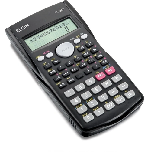 Calculadora Cientifica Elgin 240 Funções Preta - Cc240