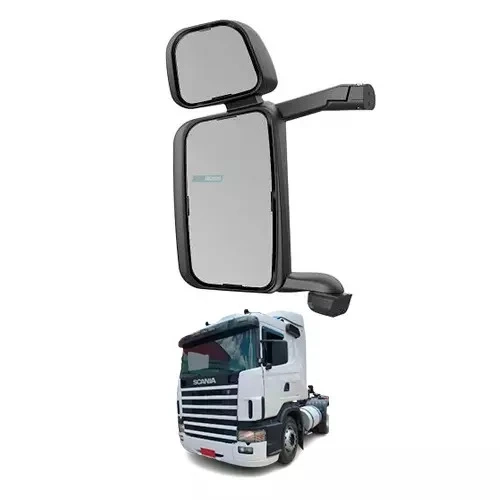Conjunto Espelho LE S/DES SCANIA S4+AUXILIAR PLASTICO