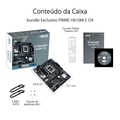 Placa Mãe Asus PRIME H610M-E D4, Intel LGA 1700, mATX, 12Ger, DDR4
