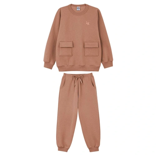 Conjunto Blusão e Calça Moletom Lik Kids - Masculino
