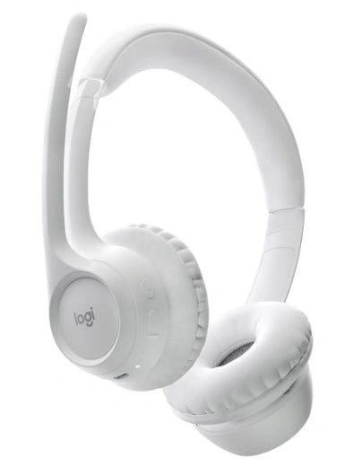 Headset Logitech Zone 300 Branco Sem Fio - 981-001416