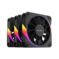 KIT COOLER FAN 3UN PCYES SANGUE FRIO 3 ARGB BLACK VULCAN REVERSE 120MM – K3ARGBSF3RVBR