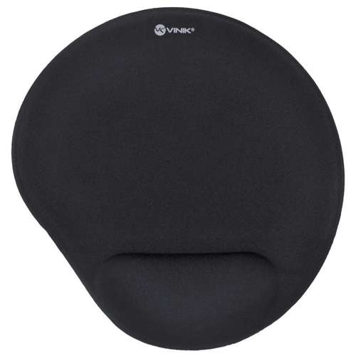 Mouse Pad Vinik Com Apoio de Pulso Em Gel Mpg-10p Preto