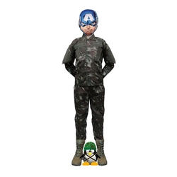 Farda Camuflada Infantil Alta Solidez EB (Modelo novo)